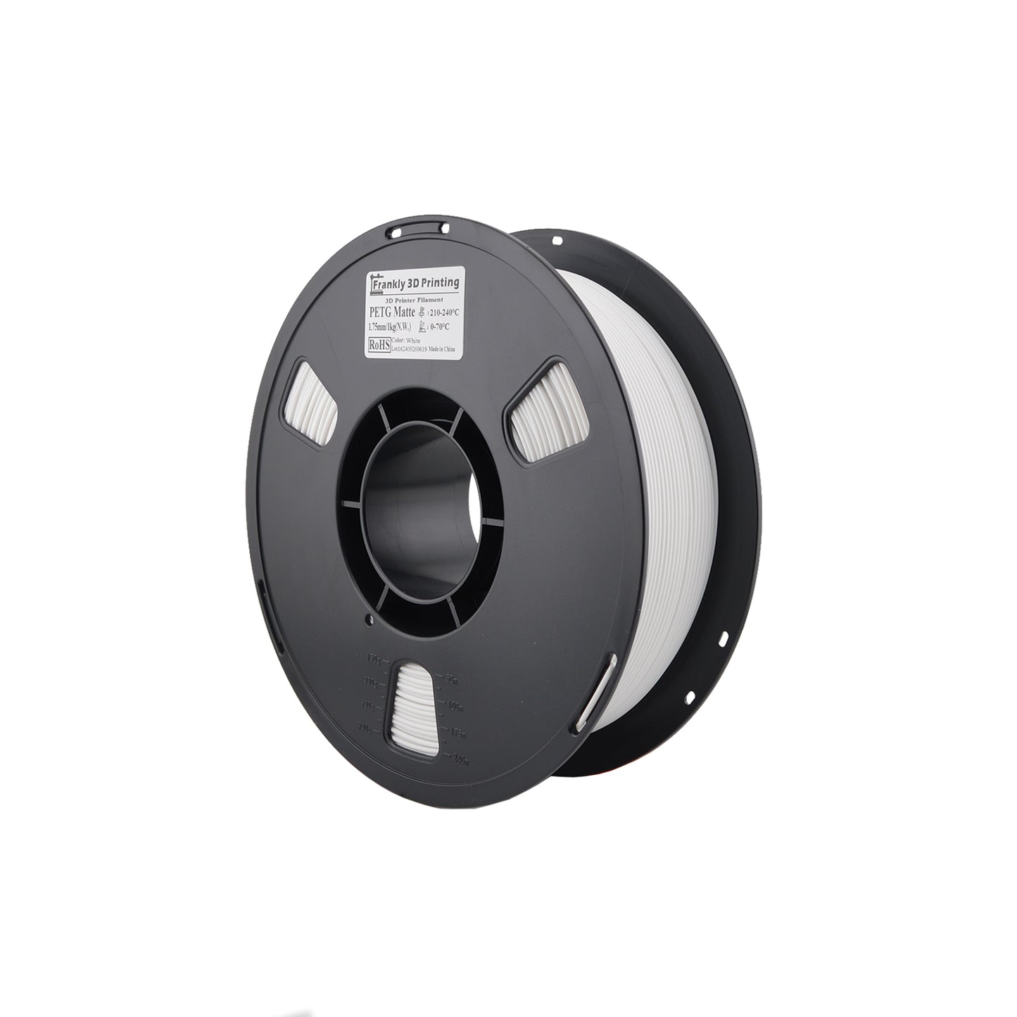Matte White PETG 1.75mm 1kg
