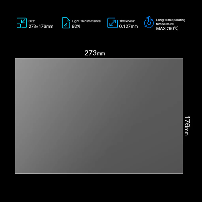 ELEGOO PFA Film for Saturn 2/8K/3/4/4 Ultra/4 Ultra 16K