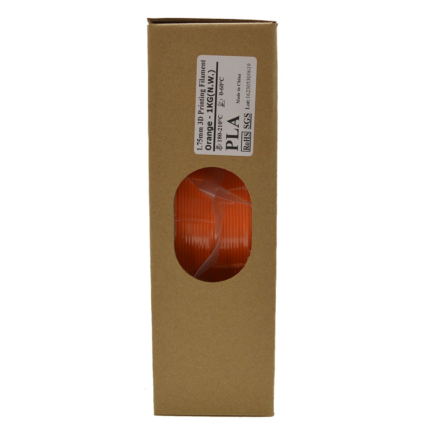 Orange PLA 1.75mm 1kg