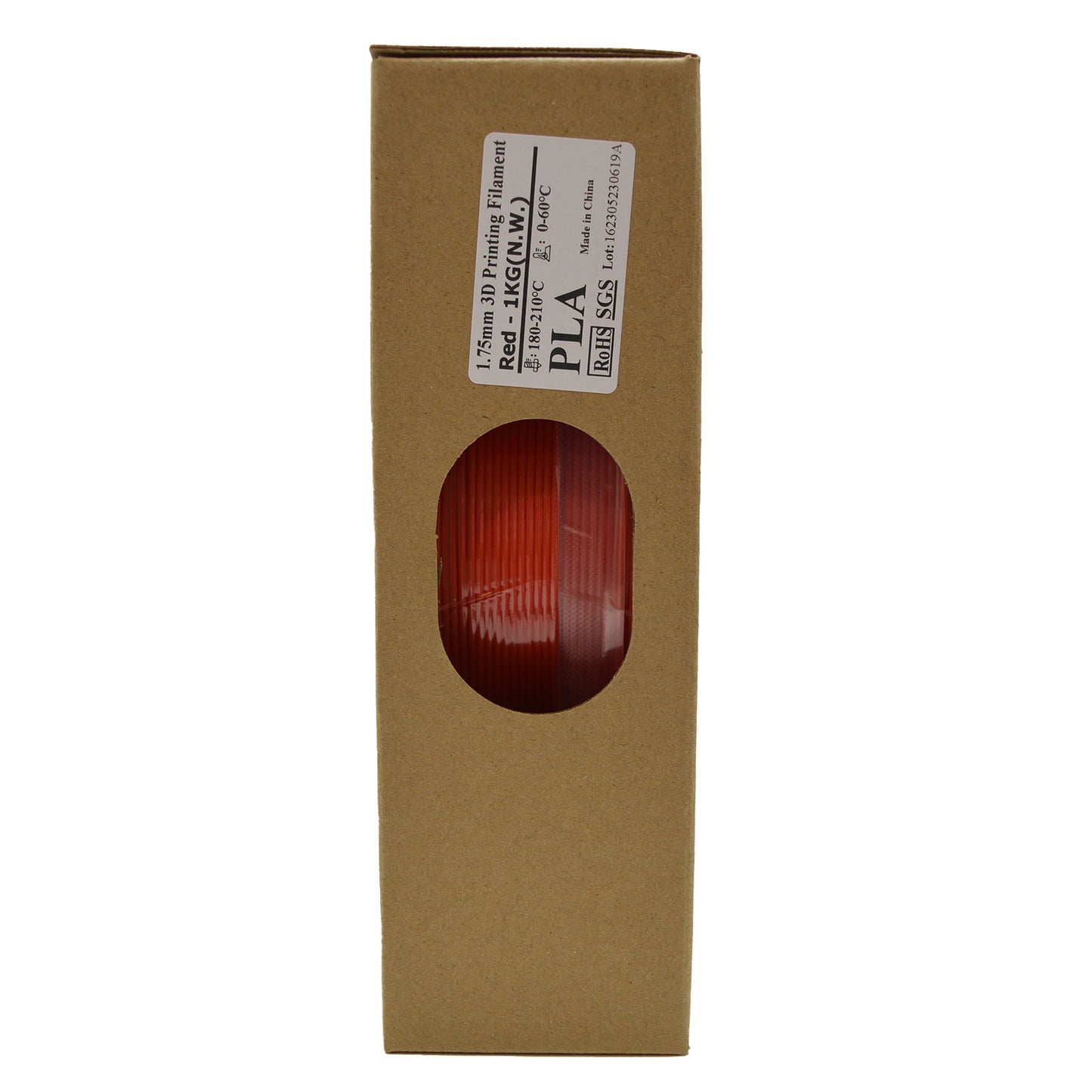 Red PLA 1.75mm 1kg